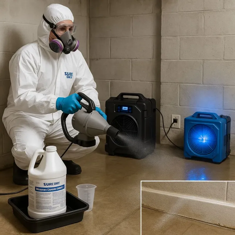 Sanitization and Odor Removal process in Kalkaska, MI