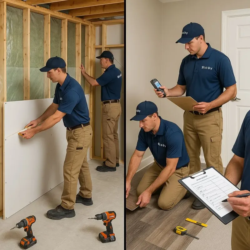 Repairs and Reconstruction process in Kalkaska, MI